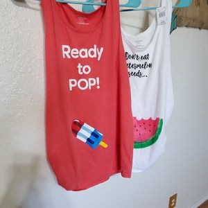 Maternity tanks! Large